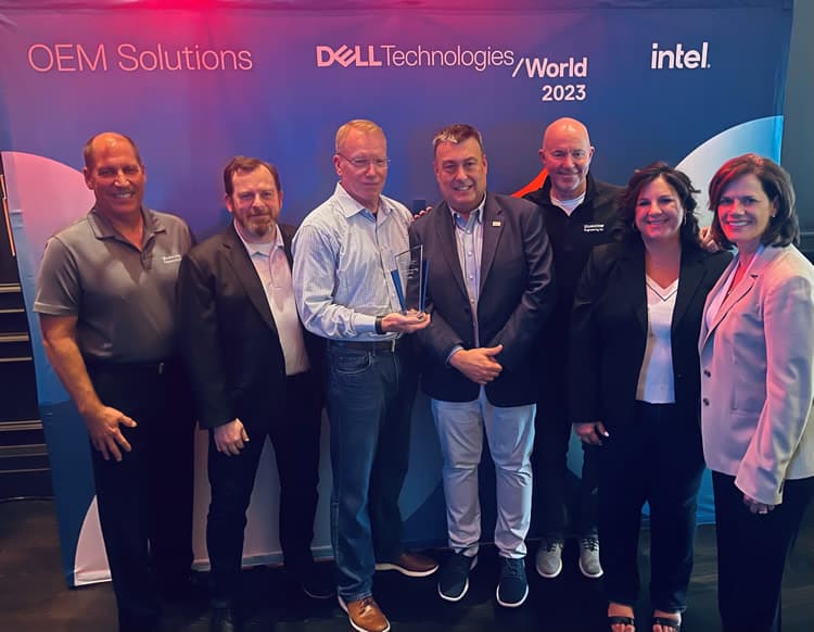 unicom engineering awarded dell technologies oem solutions partner of the year award 2023